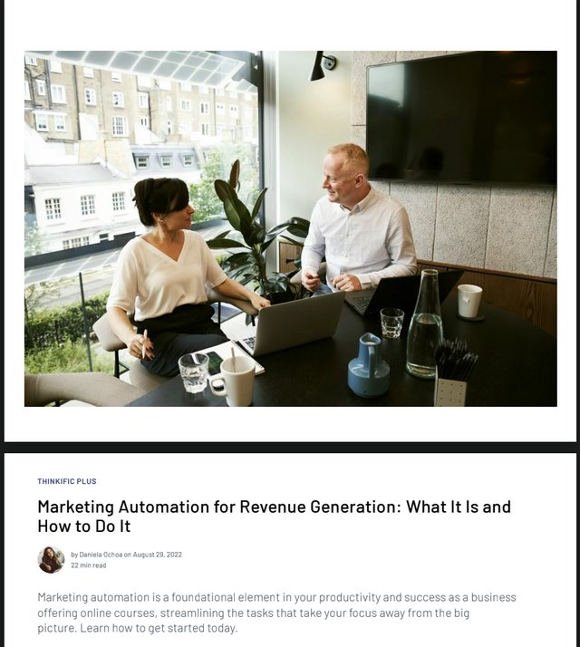 Marketing automation for revenue generation