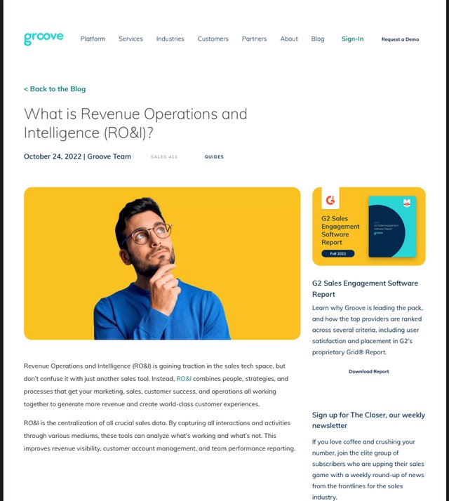 What is Revenue Operations & Intelligence?