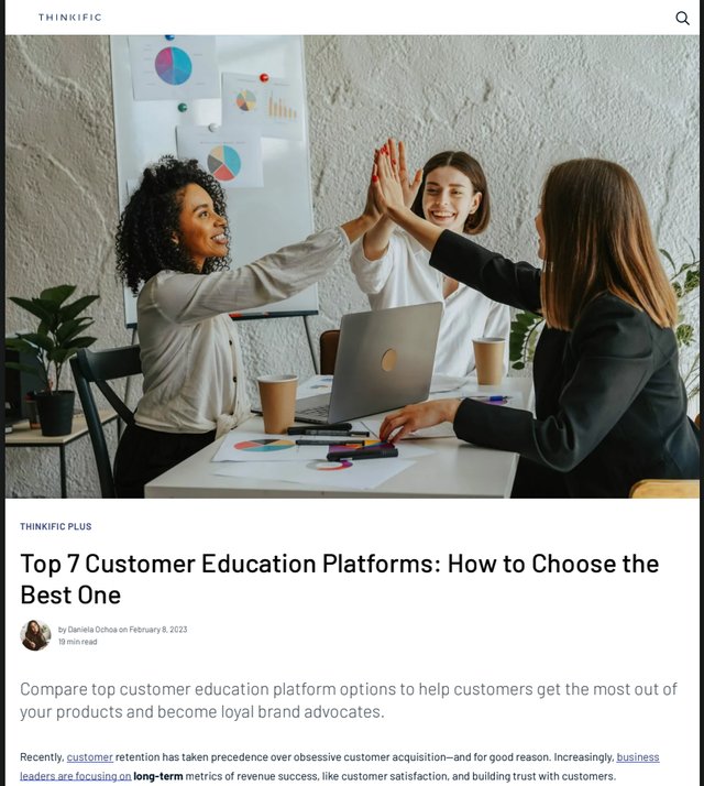Top 7 customer education platforms